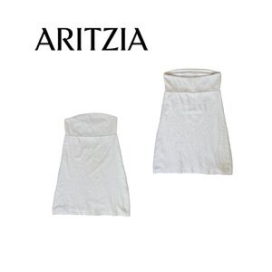 Aritzia Strapless Mini Dress